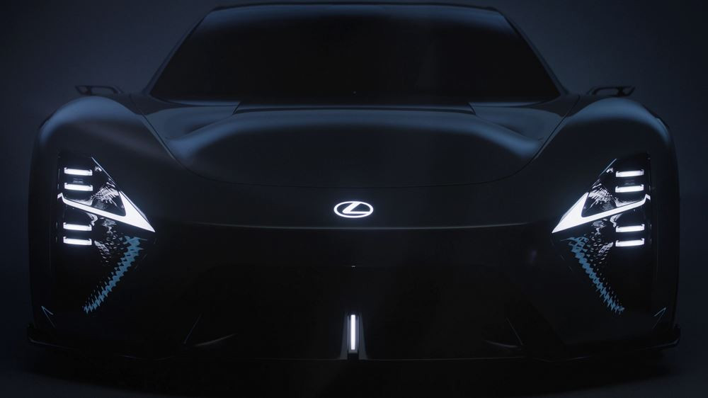 Le Lexus LFA Concept est un concept de voiture de sport électrique à batterie