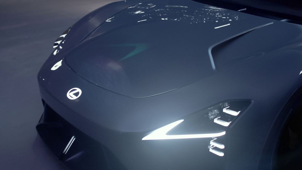 Le Lexus LFA Concept est un concept de voiture de sport électrique à batterie