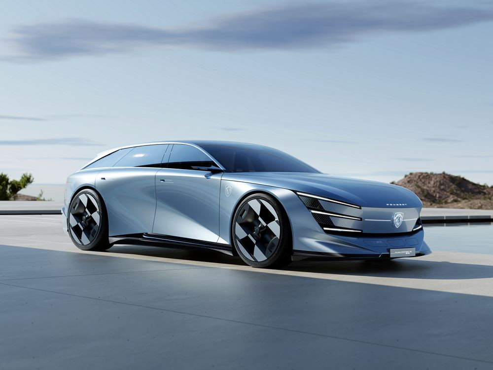Le Concept 6 de Peugeot exprime la vision d'une grande berline de nouvelle génération