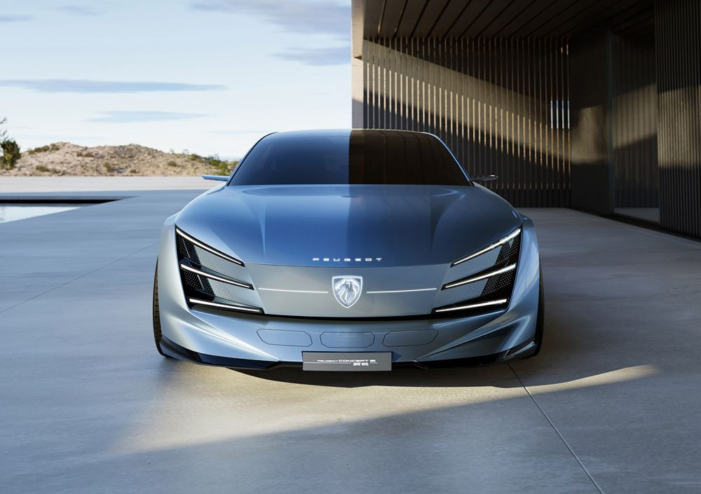 Le Concept 6 de Peugeot exprime la vision d'une grande berline de nouvelle génération