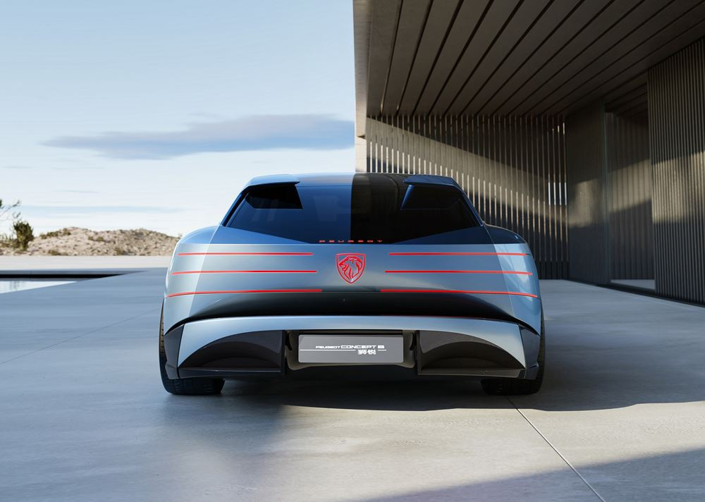 Le Concept 6 de Peugeot exprime la vision d'une grande berline de nouvelle génération