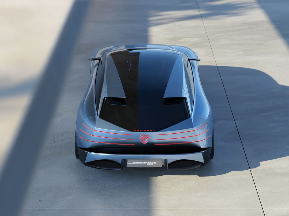 Le Concept 6 de Peugeot exprime la vision d'une grande berline de nouvelle génération