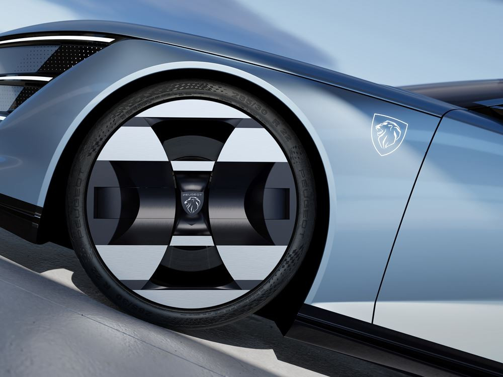 Le Concept 6 de Peugeot exprime la vision d'une grande berline de nouvelle génération