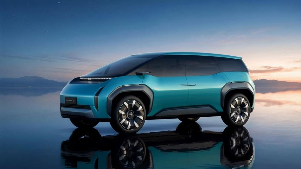 Le concept de mobilité familiale Ocean-V illustre la vision de la mobilité du futur de Byd