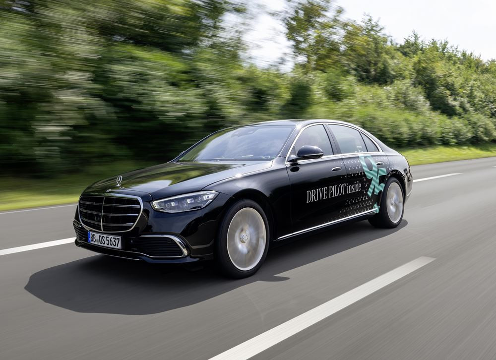 La conduite automatisée Drive Pilot Mercedes-Benz de niveau 3 à 95 km/h homologuée en Allemagne