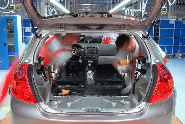 Découvrez en images l’usine de montage de Kia en Slovaquie