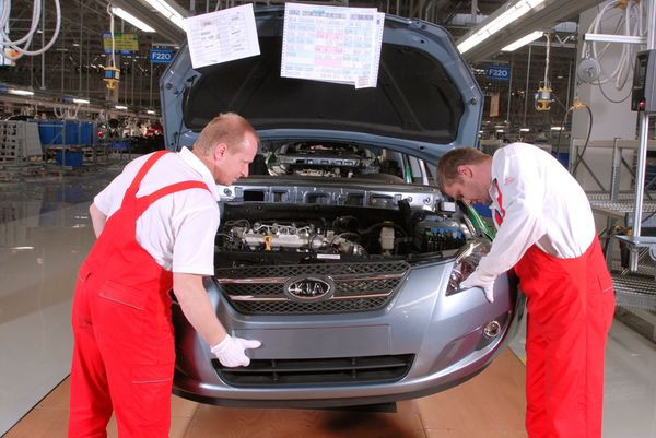 Découvrez en images l’usine de montage de Kia en Slovaquie