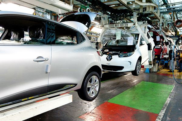 Le fleuron électrique de Renault partage l'usine de Flins avec la Clio