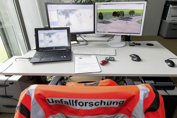 Le département Recherche Accidents Volkswagen analyse 120 accidents par an