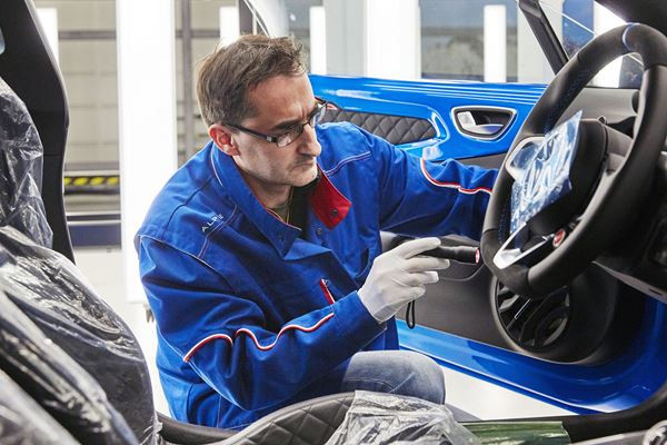 Usine Alpine de Dieppe: un site spécialisé dans l’assemblage d’un véhicule tout aluminium