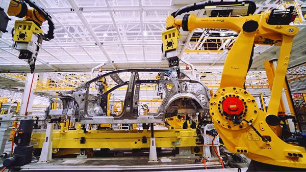 L’usine de fabrication Aiways en Chine intègre des technologies innovantes