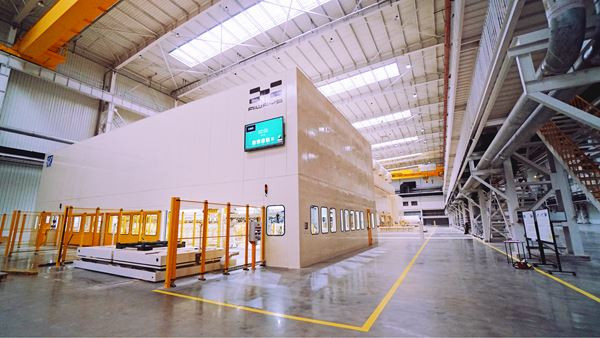 L’usine de fabrication Aiways en Chine intègre des technologies innovantes