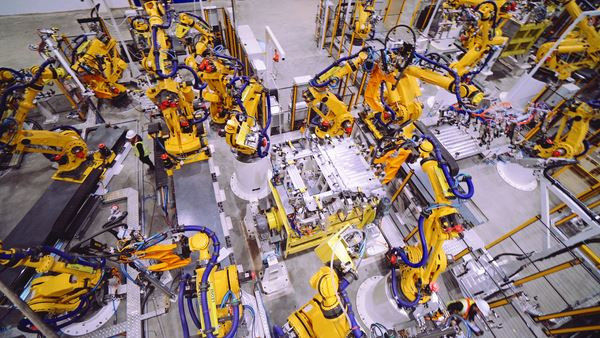 L’usine de fabrication Aiways en Chine intègre des technologies innovantes