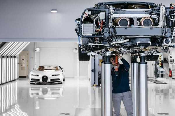 L’Atelier Bugatti de Molsheim se rapproche d’une chambre chirurgicale