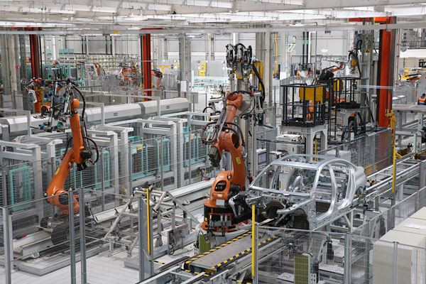L'usine BMW San Luis Potosi au Mexique dispose d'une capacité de 175 000 véhicules