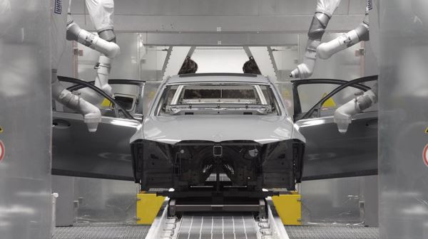 L'usine BMW San Luis Potosi au Mexique dispose d'une capacité de 175 000 véhicules