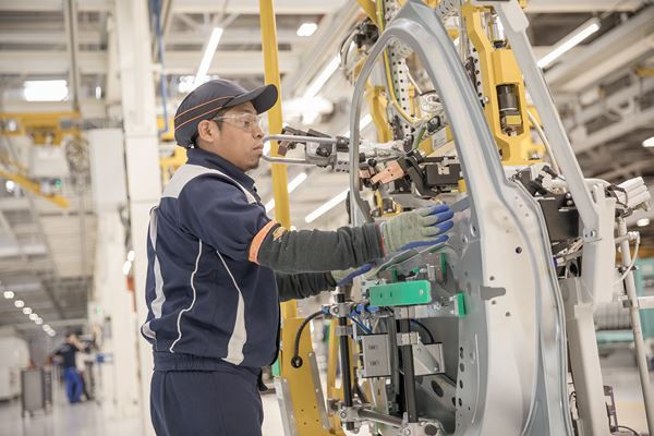 L'usine BMW San Luis Potosi au Mexique dispose d'une capacité de 175 000 véhicules