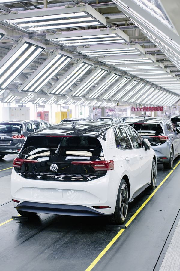 L'usine de production de véhicules Volkswagen de Zwickau est convertie à l’électrique