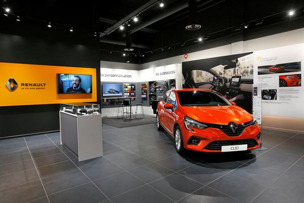Renault City: un format de showroom au plus près des zones de passage du public
