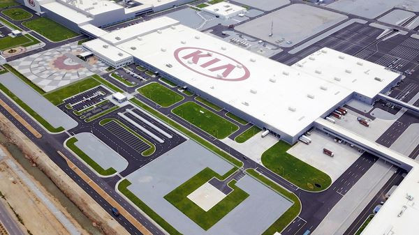 L'usine de production Kia en Inde peut produire jusqu'à 300 000 voitures par an