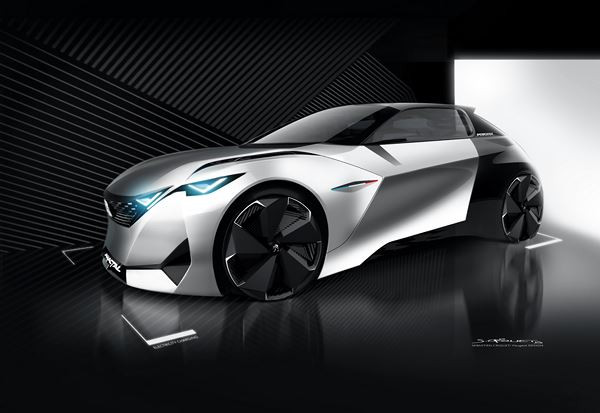 Un concept-car Peugeot s'inscrit dans une réelle stratégie de marque