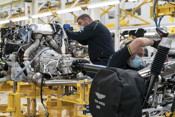 Aston Martin Lagonda redémarre progressivement la production à St Athan