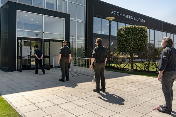 Aston Martin Lagonda redémarre progressivement la production à St Athan