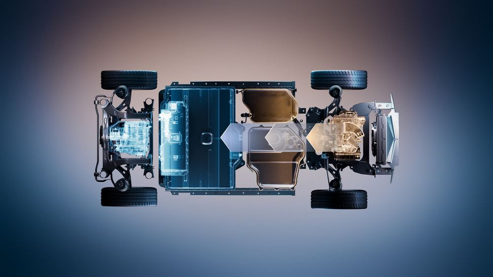 La plateforme électrique Renault RGEV Medium 2.0 est dotée d'une architecture de 800 volts