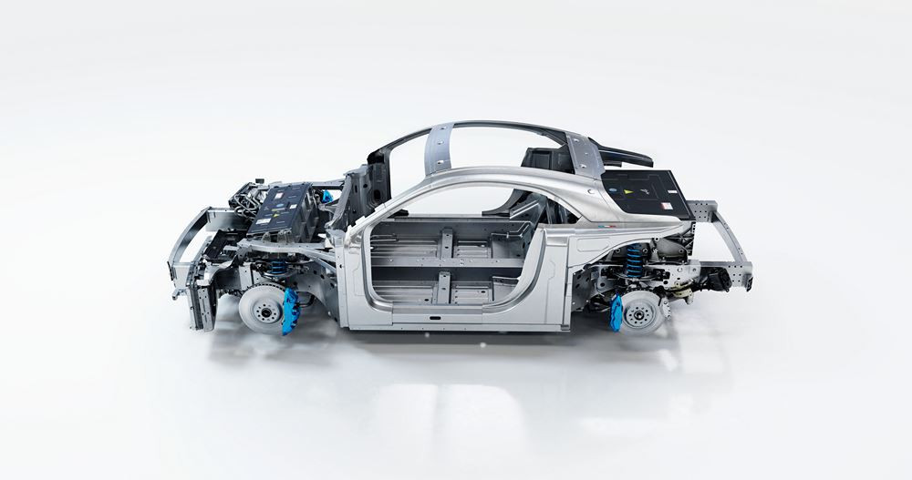 L'Alpine Performance Platform comprend un essieu électrique arrière 3 en 1 à double moteur