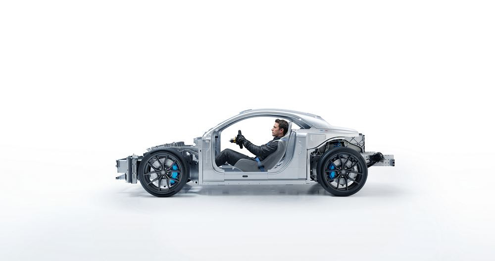 L'Alpine Performance Platform comprend un essieu électrique arrière 3 en 1 à double moteur