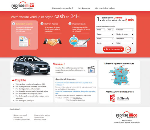 Un nouveau service pour la reprise d'un véhicule d'occasion sans obligation d'achat
