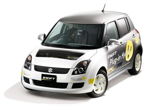 Suzuki présente une Swift hybride rechargeable au salon de Tokyo