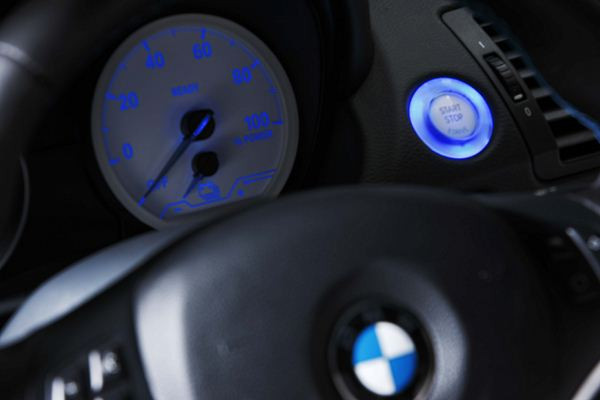 Un concept BMW Concept ActiveE à propulsion électrique présenté au salon de Détroit