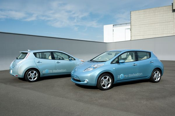 Première Européenne pour la Leaf électrique au salon de Genève