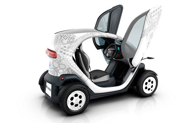 La version de série du Renault Twizy exposée au Mondial