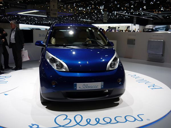 La Pininfarina BlueCar électrique se montre au salon de Genève