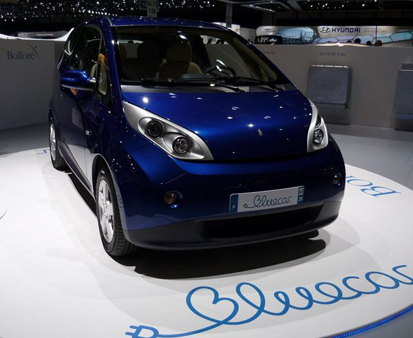 La Pininfarina BlueCar électrique se montre au salon de Genève