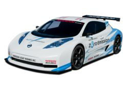 Un dérivé de la Nissan Leaf électrique dédié à la compétition automobile