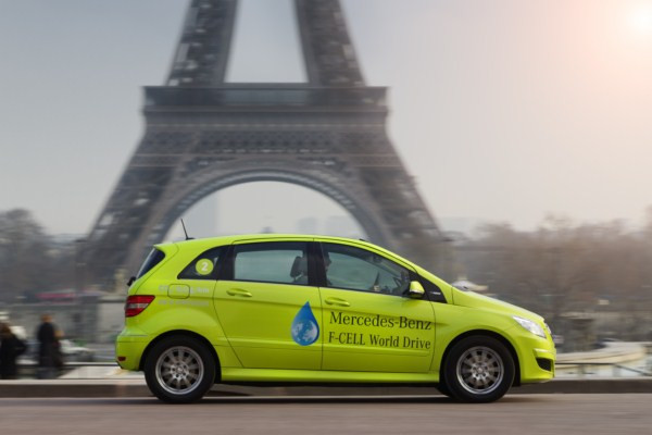 Un tour du monde de plus de 30 000 km en Mercedes Classe B F-Cell à pile à combustible