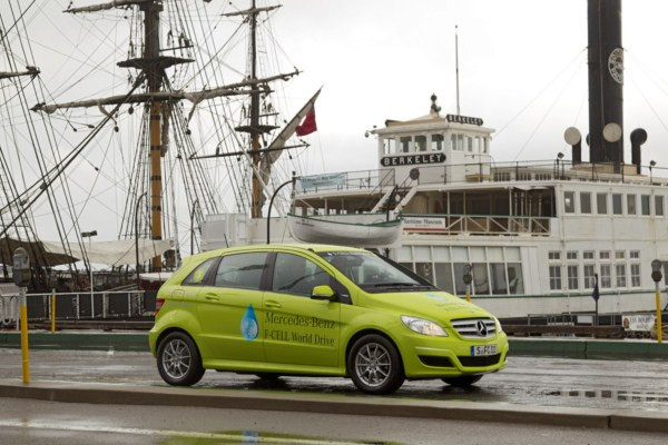 Un tour du monde de plus de 30 000 km en Mercedes Classe B F-Cell à pile à combustible