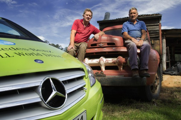 Un tour du monde de plus de 30 000 km en Mercedes Classe B F-Cell à pile à combustible