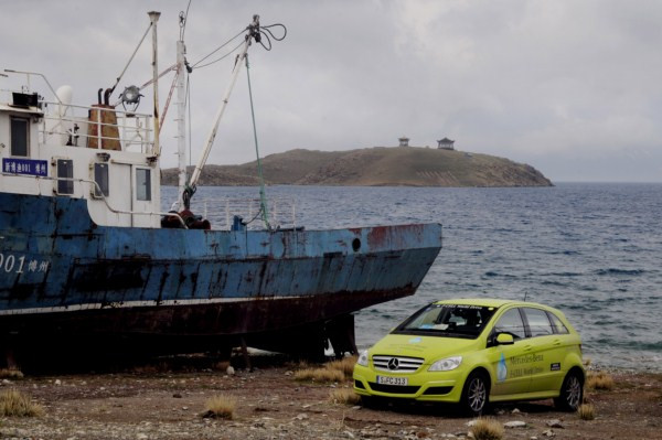 Un tour du monde de plus de 30 000 km en Mercedes Classe B F-Cell à pile à combustible