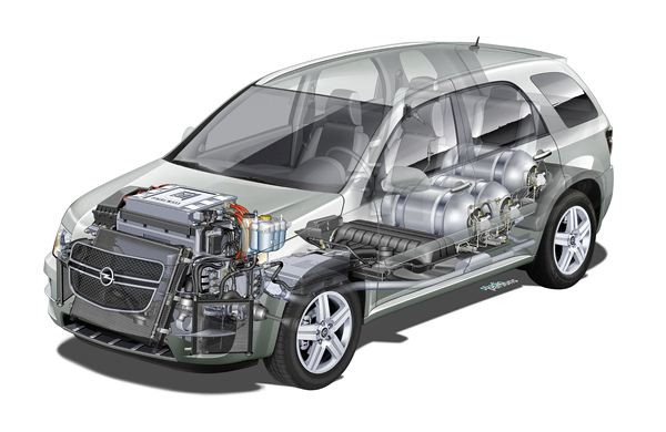Premiers tours de roues avec l'HydroGen4 à pile à combustible de General Motors