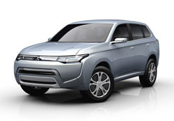 Mitsubishi présente un concept hybride rechargeable