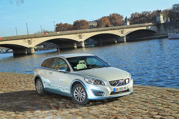 La Volvo C30 électrique en phase de test