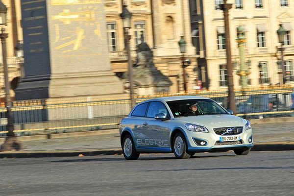 La Volvo C30 électrique en phase de test