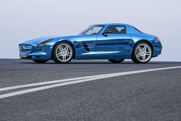 La Mercedes SLS AMG Coupé Electric Drive est le véhicule électrique de série le plus rapide