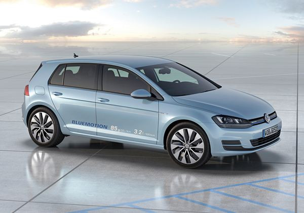 Une étude de Volkswagen Golf BlueMotion qui consomme 3,2 litres aux 100 km