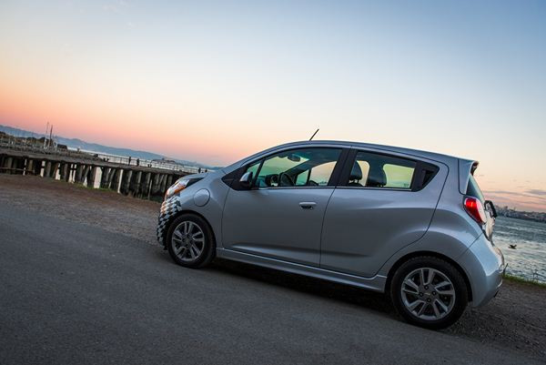 La Chevrolet Spark à propulsion électrique en approche