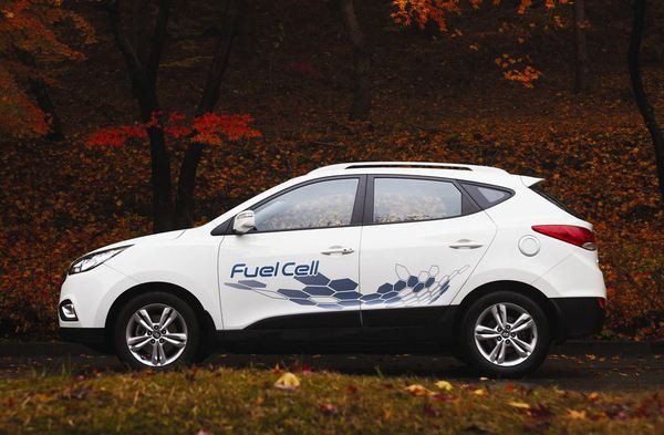 Hyundai dévoile son premier modèle ix35 à hydrogène de série